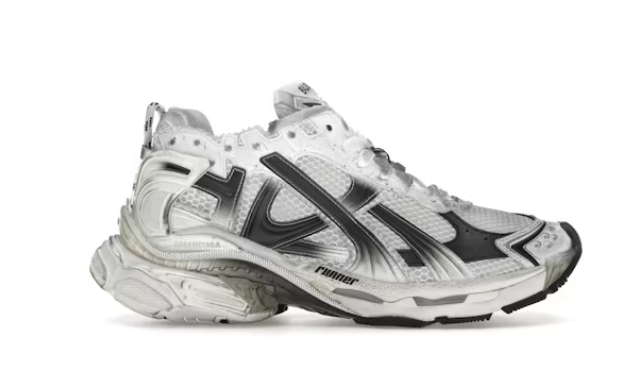 Balenciaga Runner Sneaker Gradient White Black