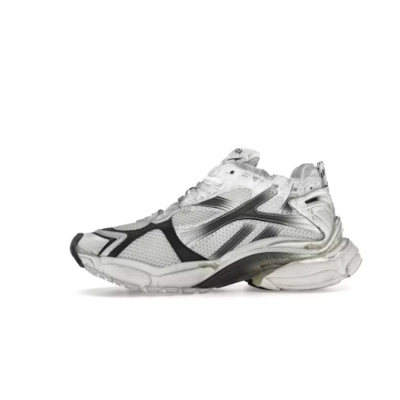 Balenciaga Runner Sneaker Gradient White Black 01