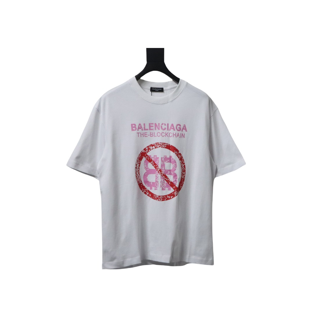 Balenciaga 24ss T-shirts Black and White