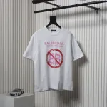 Balenciaga 24ss T-shirts Black and White