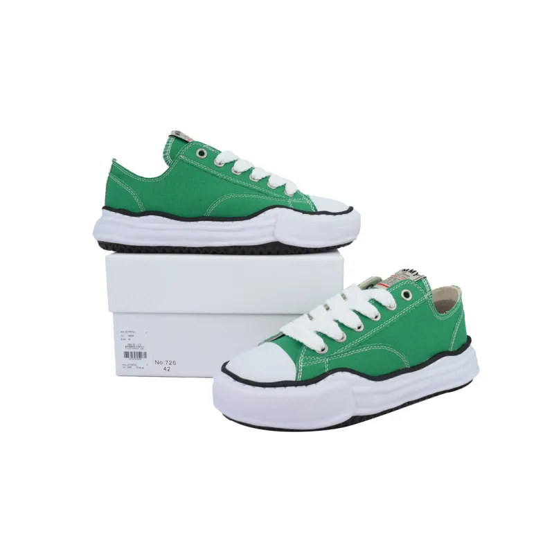 Maison Mihara Yasuhiro Peterson OG Sole Canvas Low Green