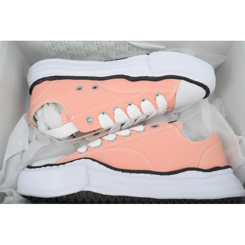 Maison Mihara Yasuhiro Peterson OG Sole Canvas Low Pink