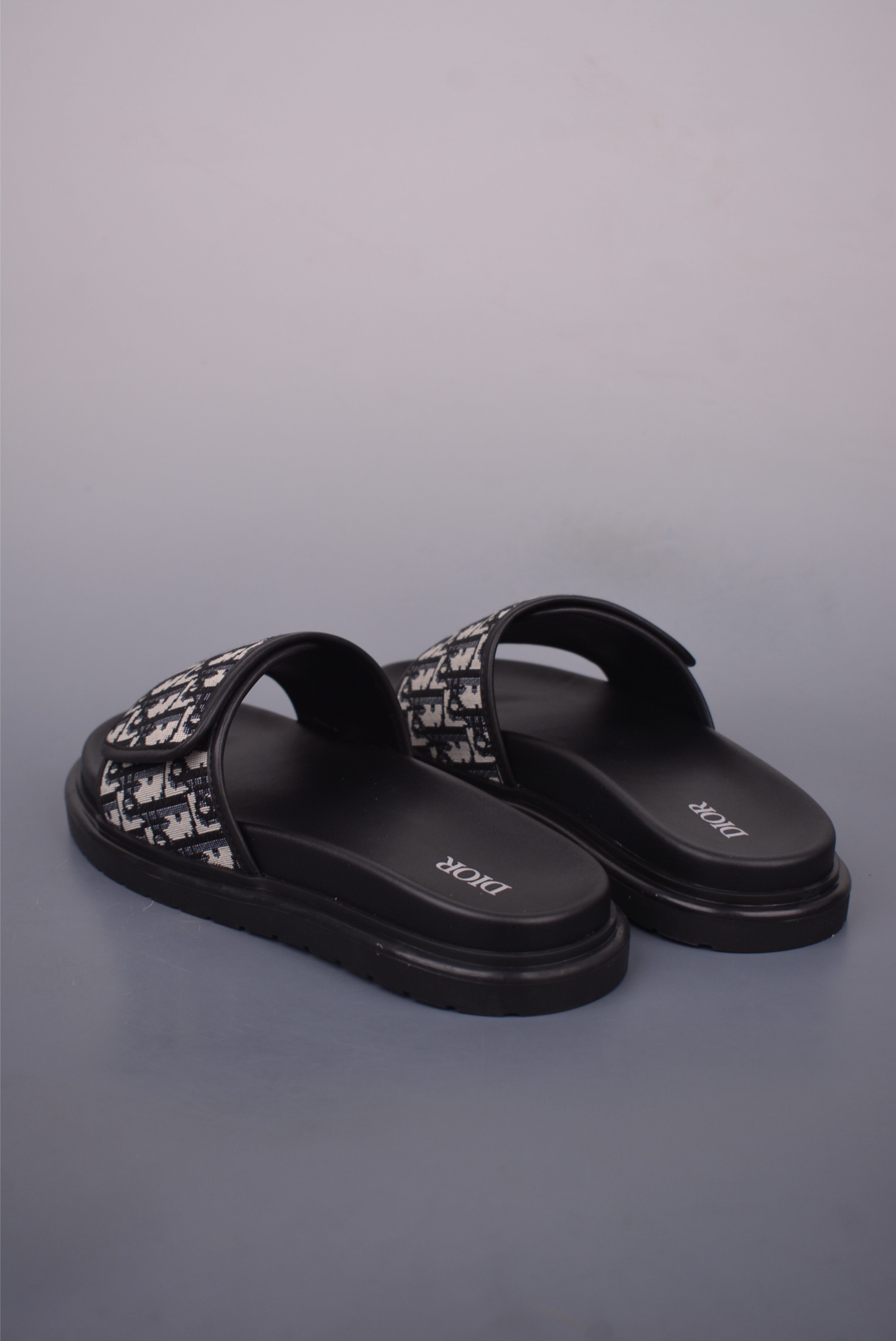 Dior Aqua Sandal Beige and Black