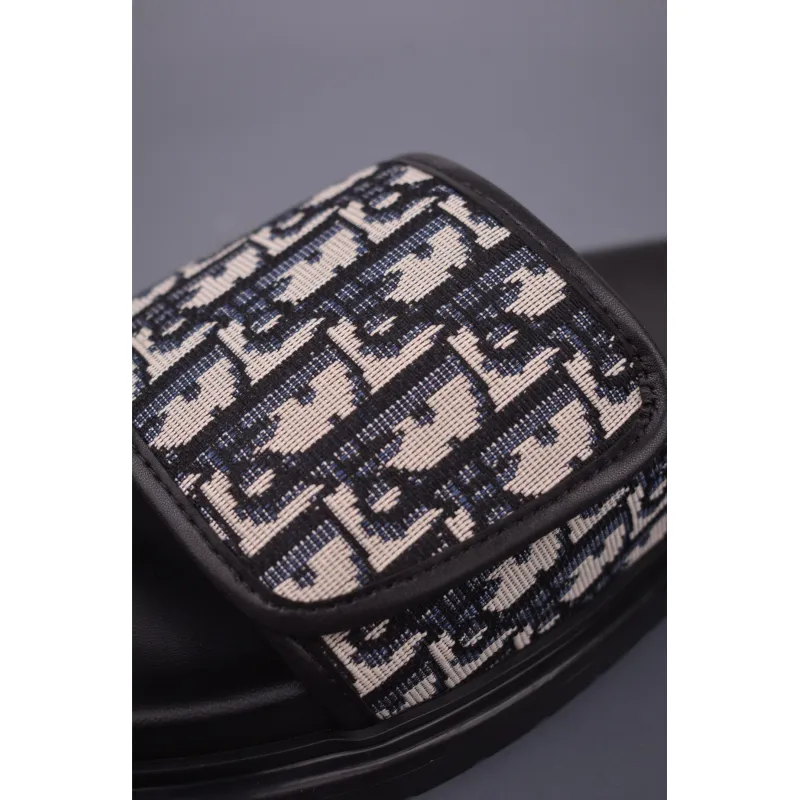 Dior Aqua Sandal Beige and Black