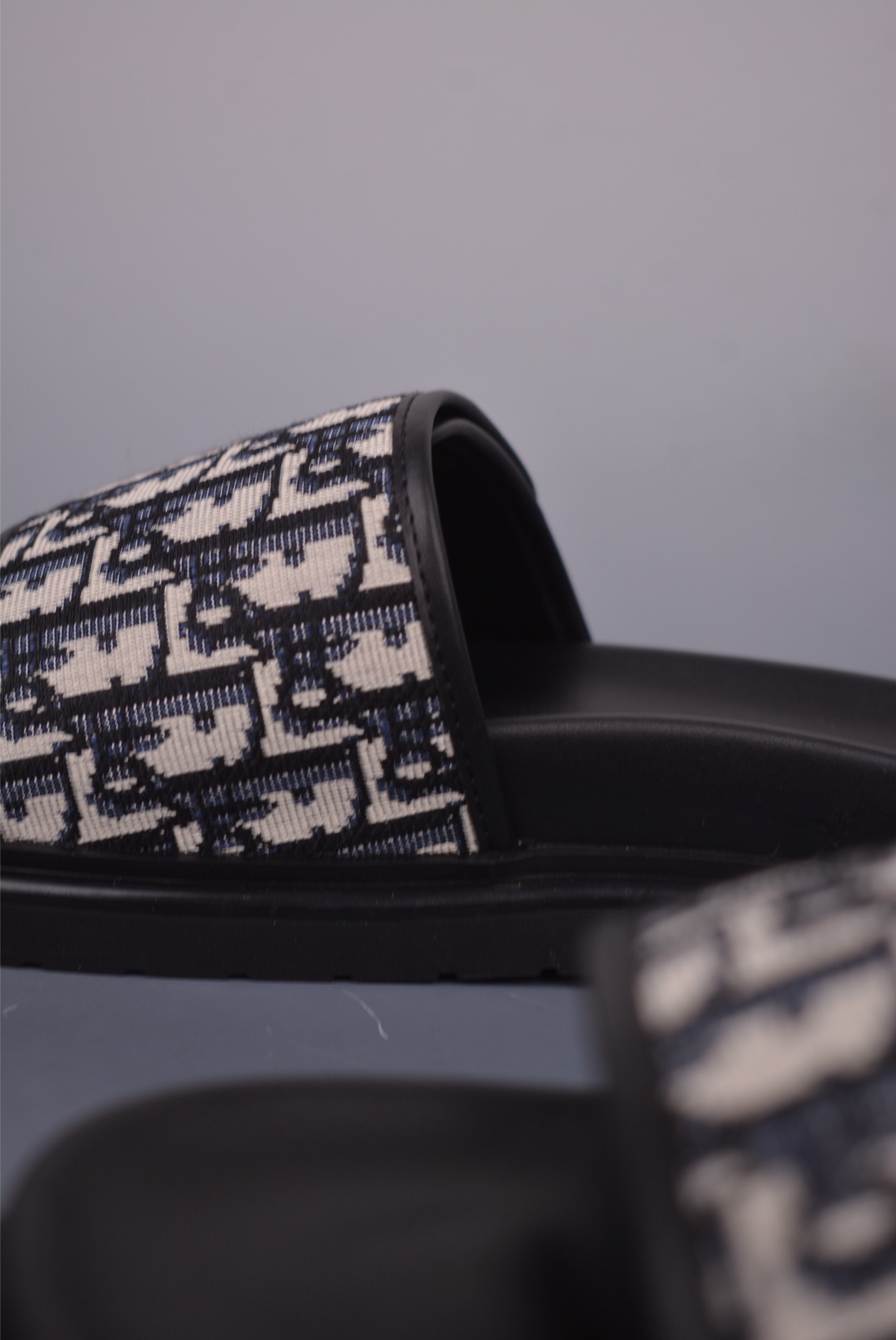 Dior Aqua Sandal Beige and Black