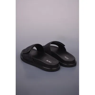 Dior H-Town Sandal All Black  02