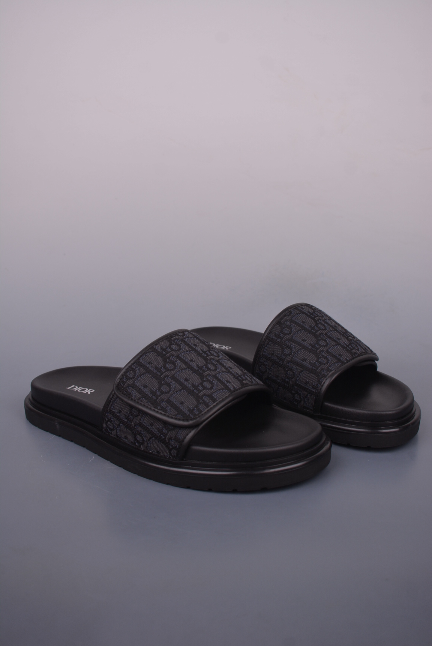 Dior H-Town Sandal All Black 