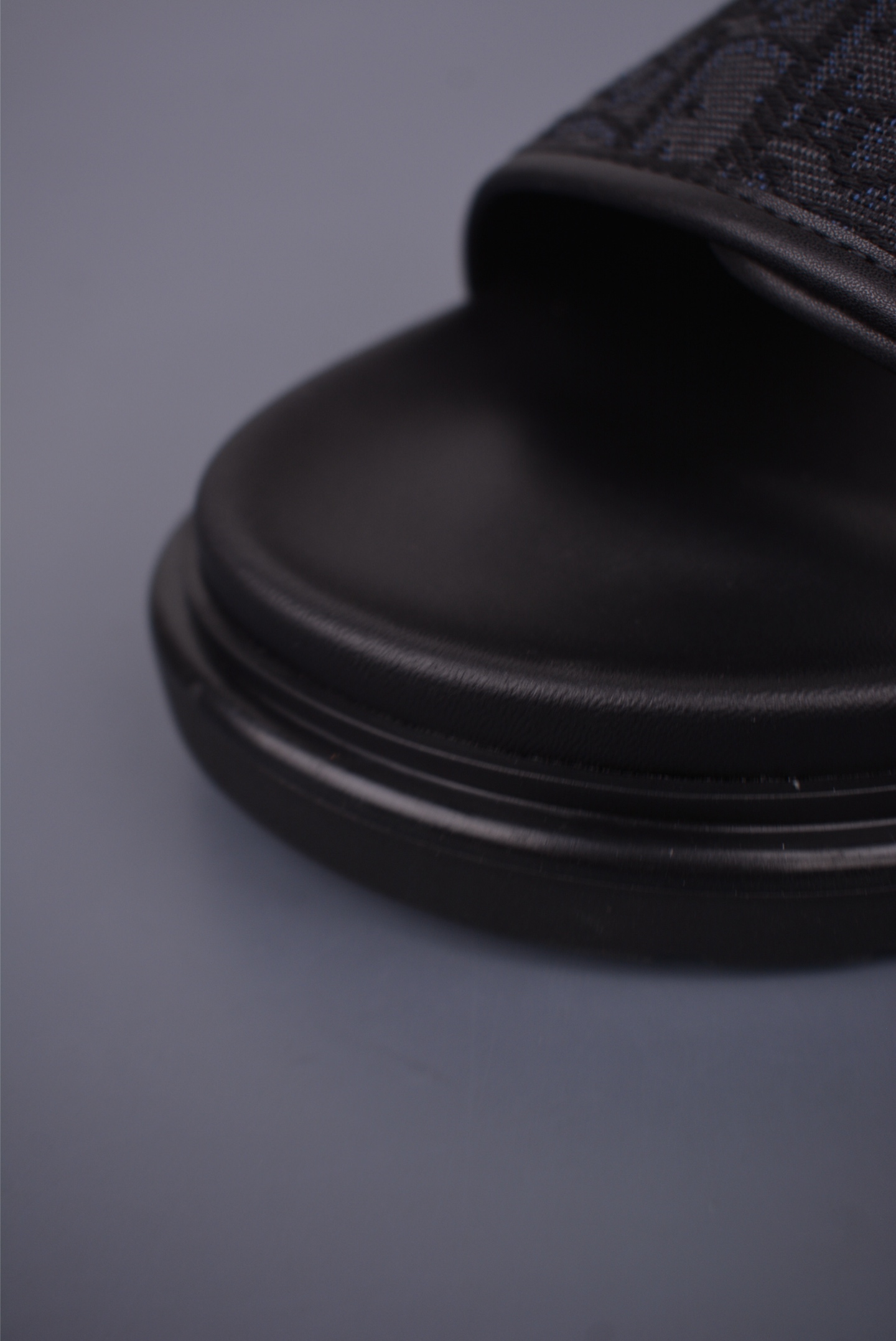 Dior H-Town Sandal All Black 