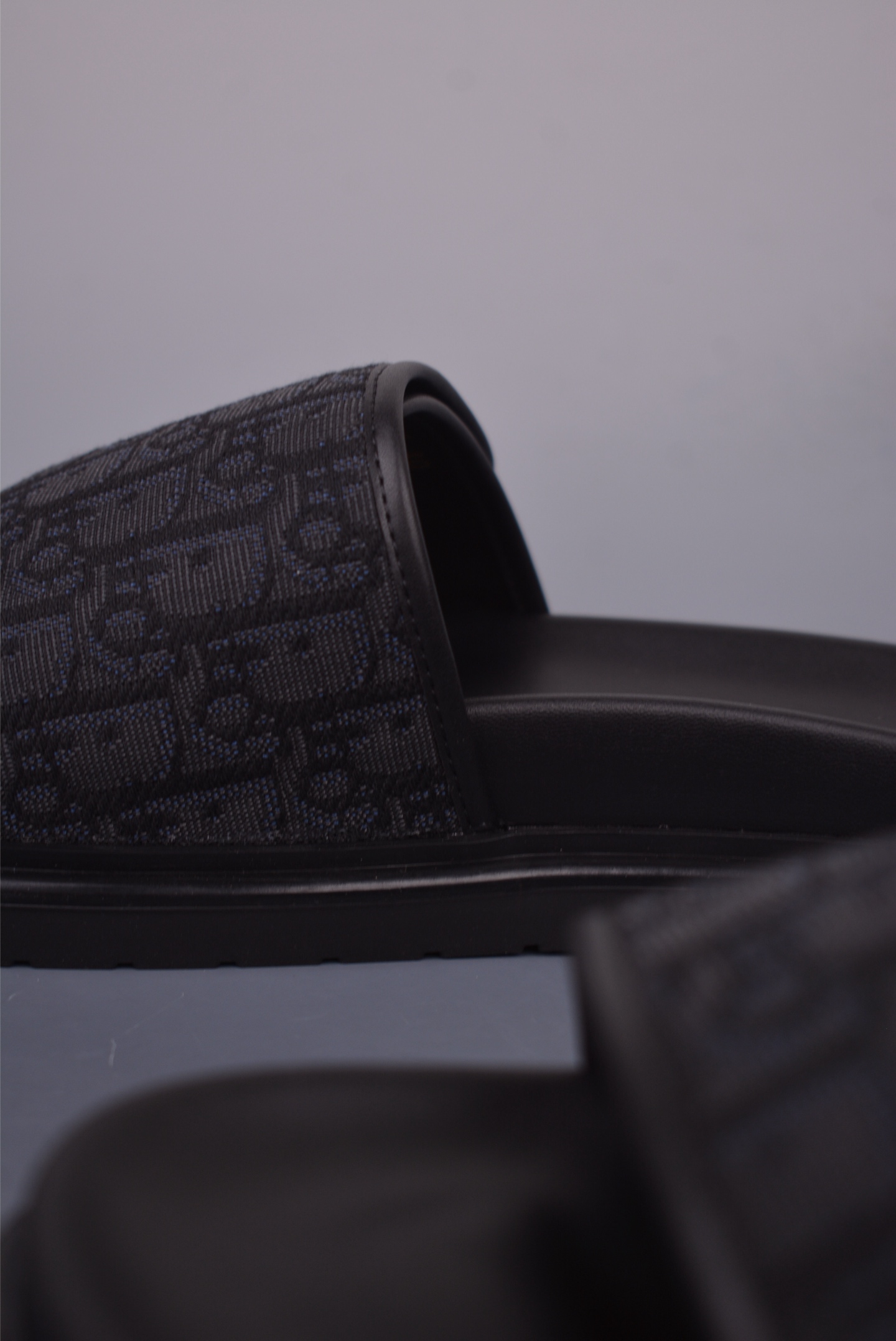 Dior H-Town Sandal All Black 