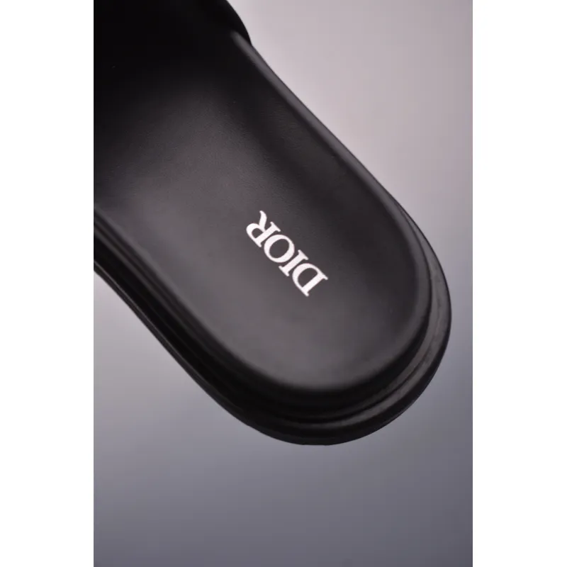 Dior H-Town Sandal All Black 