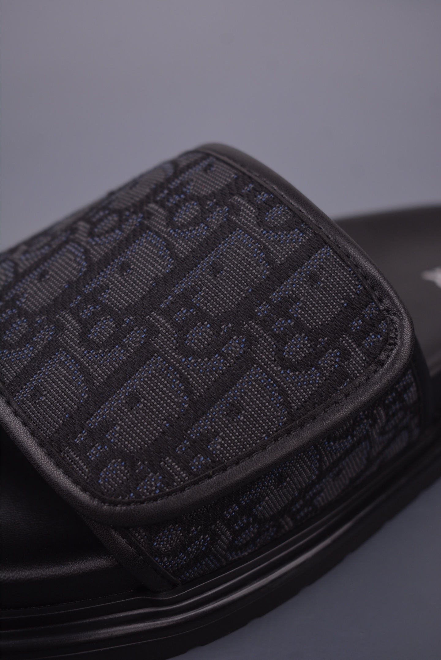 Dior H-Town Sandal All Black 