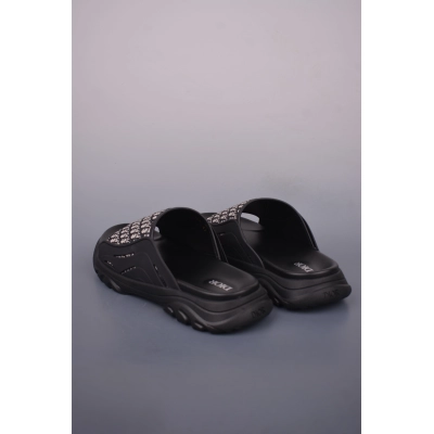 Dior H-Town Sandal Black Beige 02