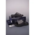 Dior H-Town Sandal Black Beige