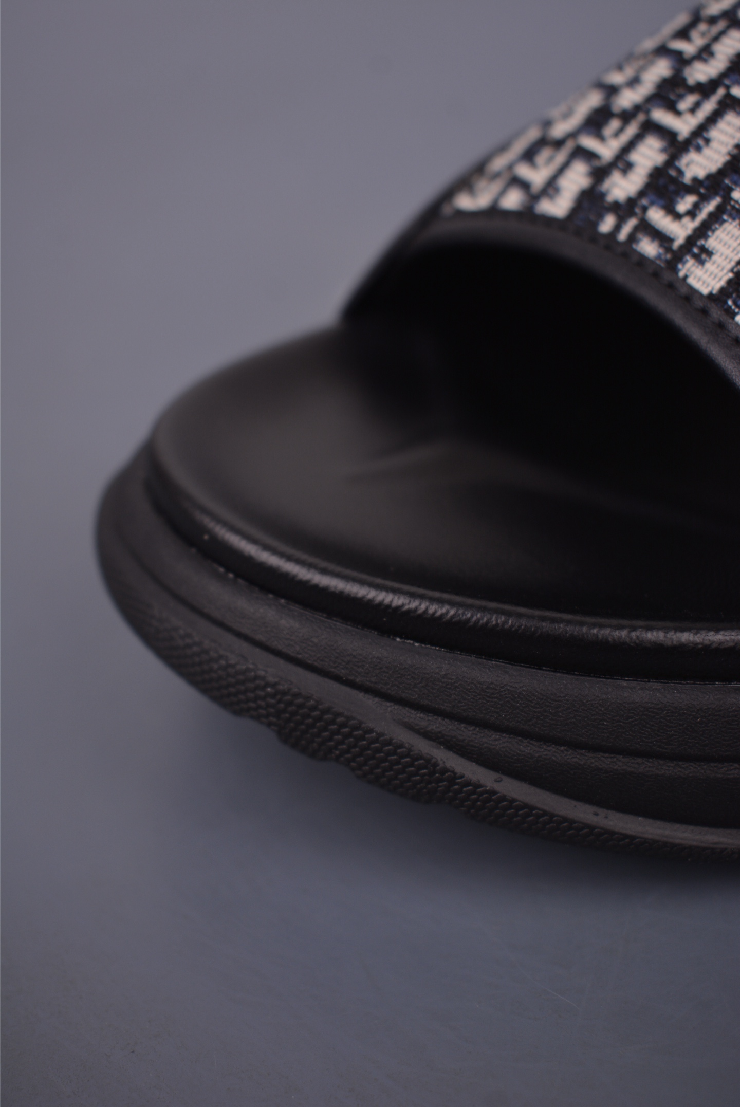 Dior H-Town Sandal Black Beige