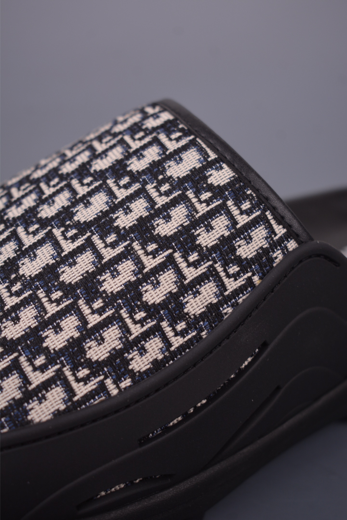 Dior H-Town Sandal Black Beige