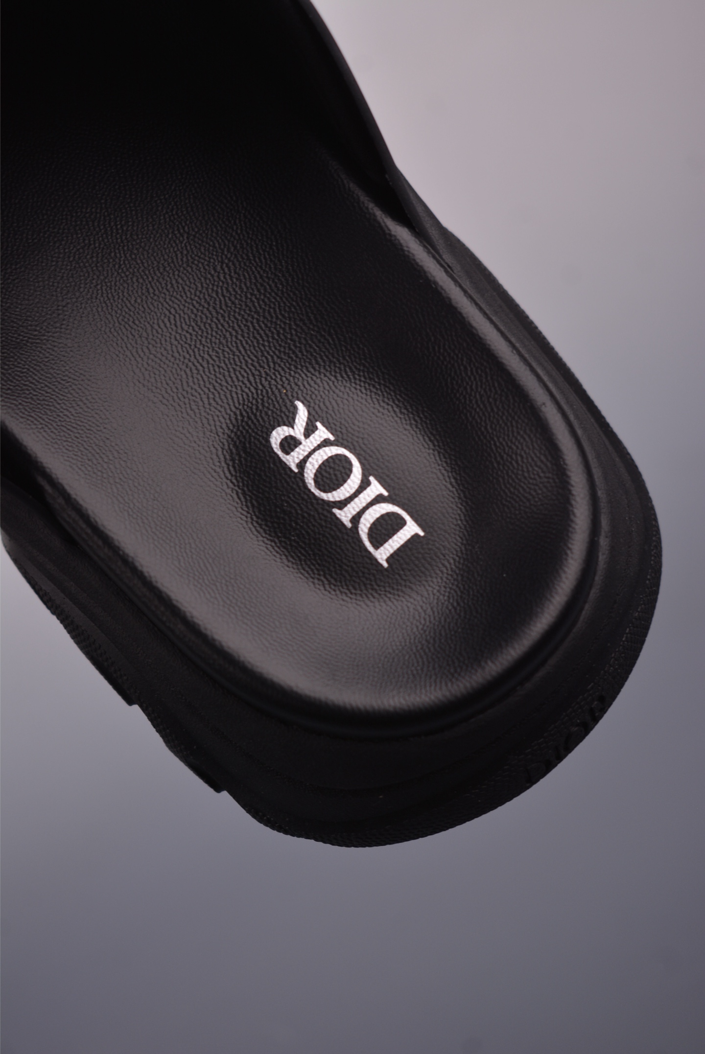 Dior H-Town Sandal Black Beige