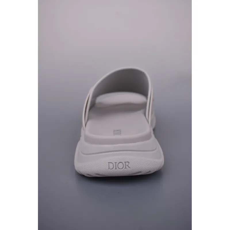 Dior H-Town Sandal Grey Beige