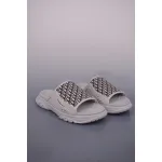 Dior H-Town Sandal Grey Beige