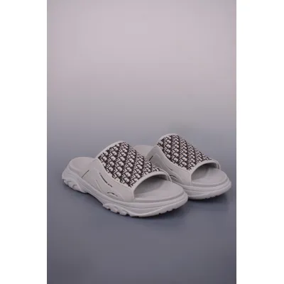 Dior H-Town Sandal Grey Beige 01