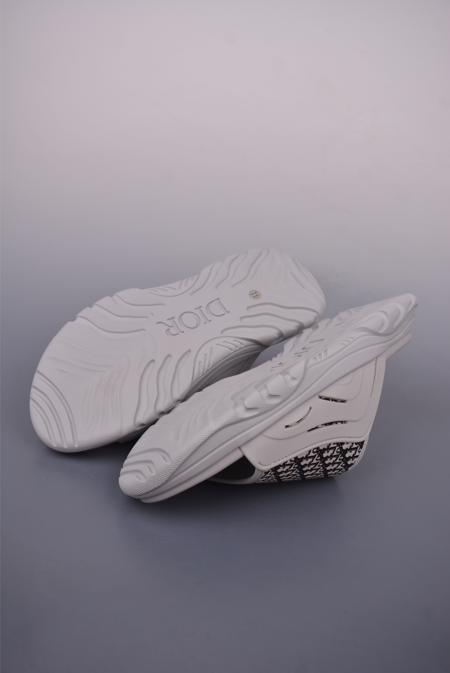 Dior H-Town Sandal Grey Beige