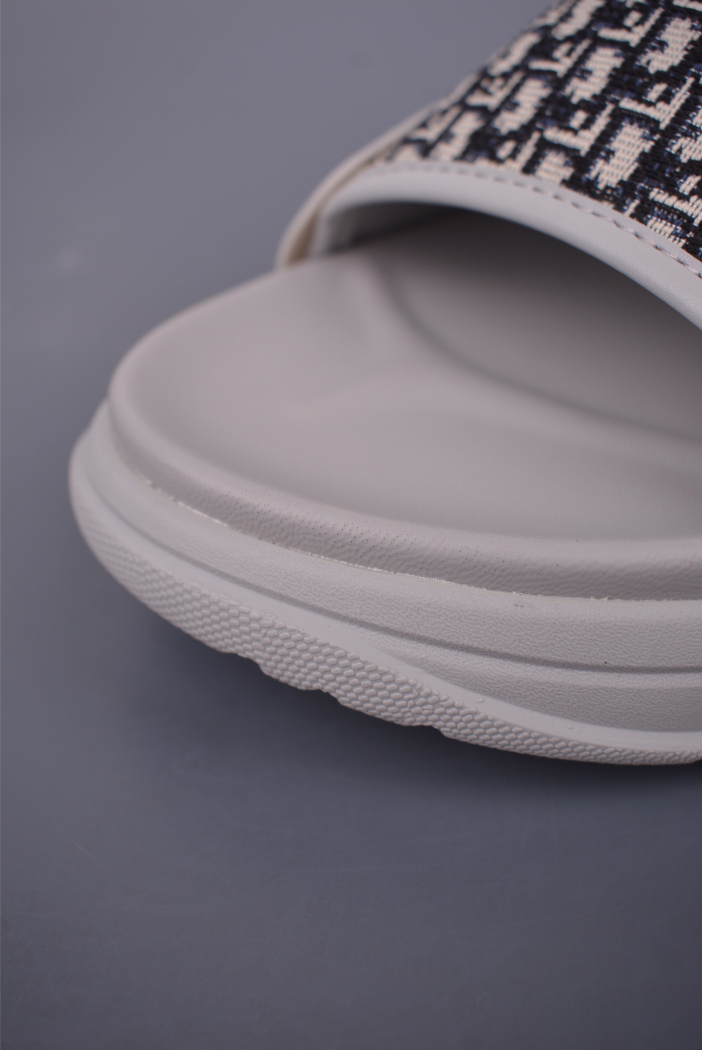 Dior H-Town Sandal Grey Beige