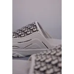Dior H-Town Sandal Grey Beige