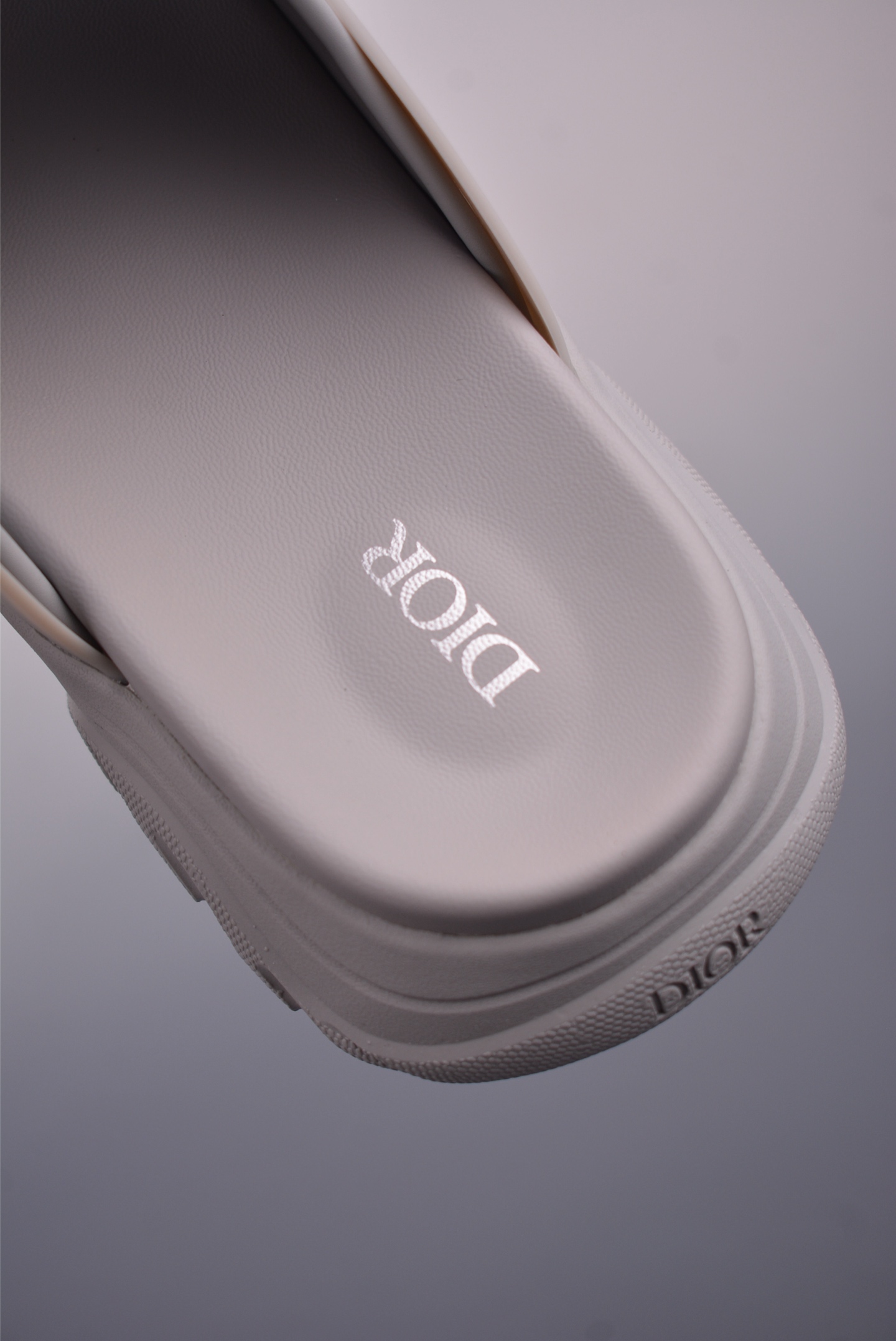 Dior H-Town Sandal Grey Beige