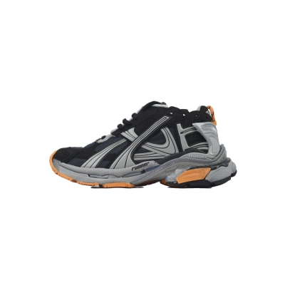 Balenciaga Runner Worn-Out Black Fluo Orange 772774 W3RNY 1878 01