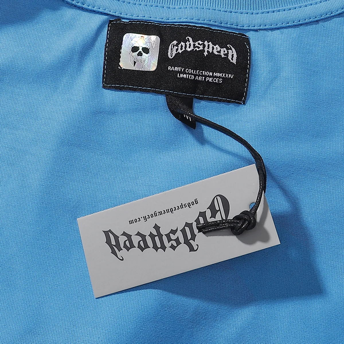 Godspeed Racing T-shirt Blue Black