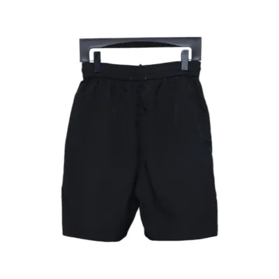 Stone Island Logo Polo Shorts Black 02