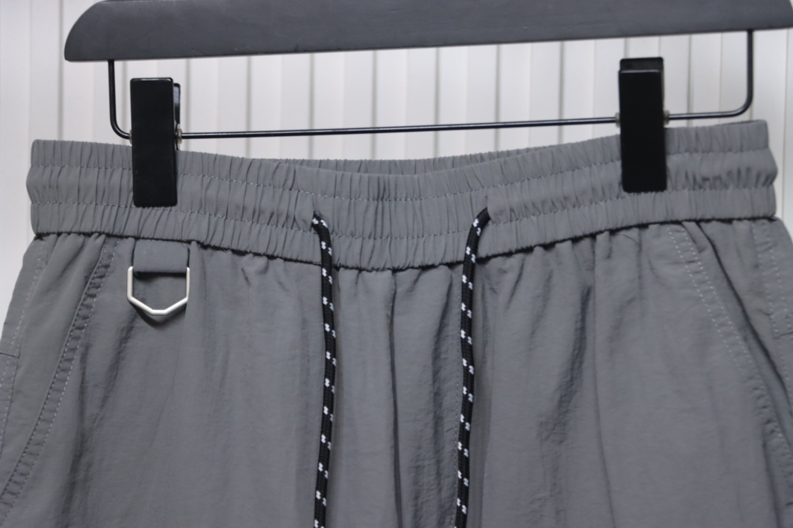 Stone Island Logo Polo Shorts Grey