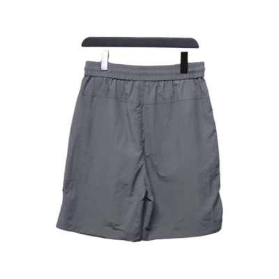 Stone Island Logo Polo Shorts Grey 02