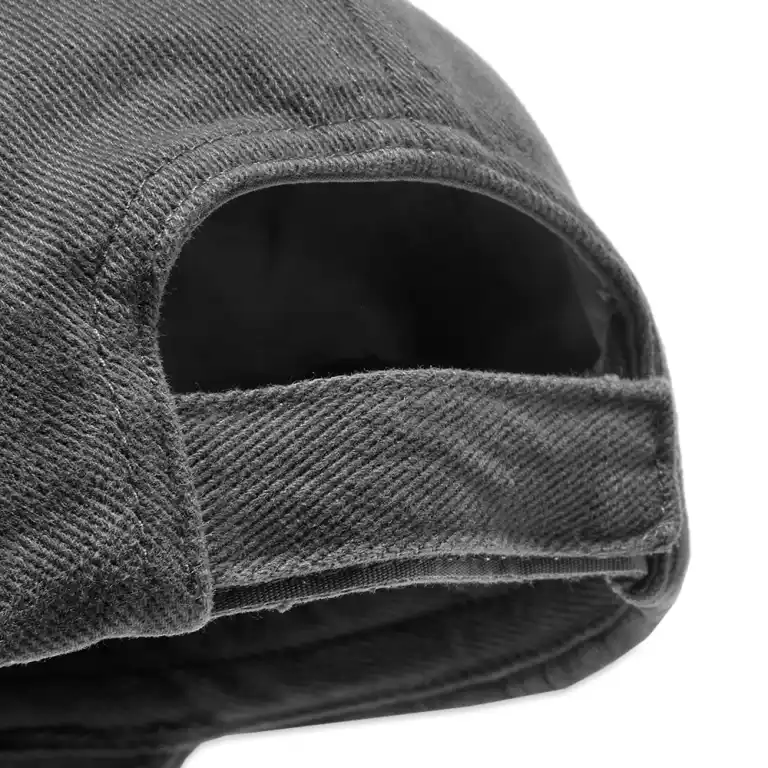 Balenciaga Logo Cap Dark Grey White