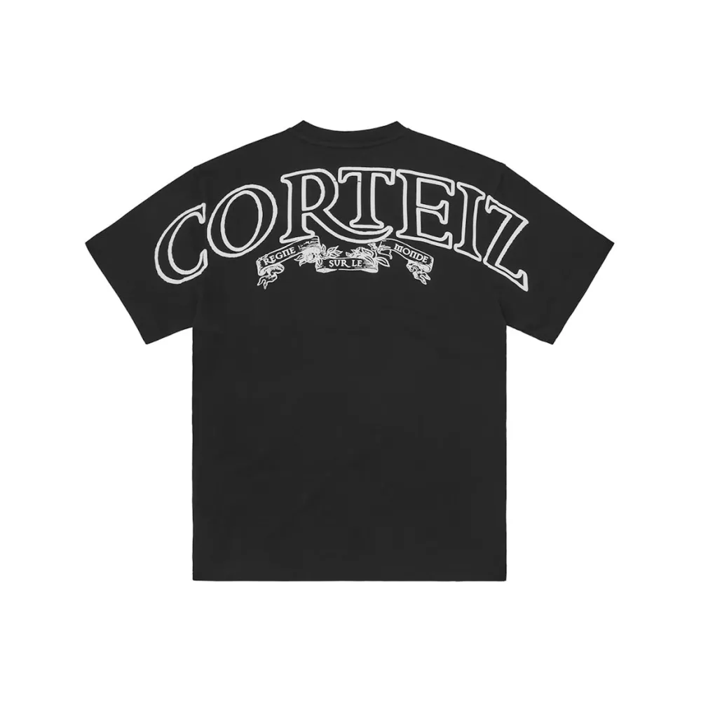 Corteiz Royale Heavyweight Tee Black