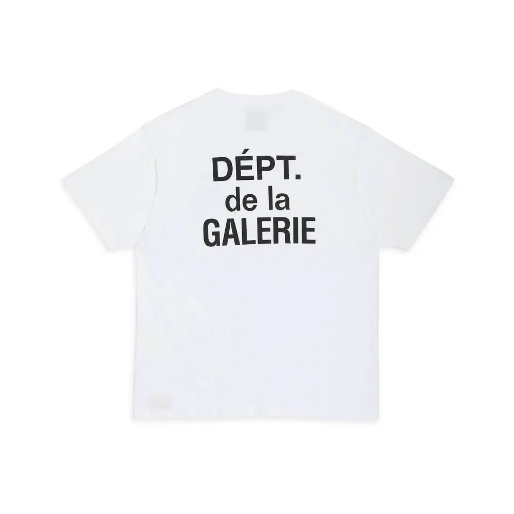 Gallery Dept. French T-shirt White Black