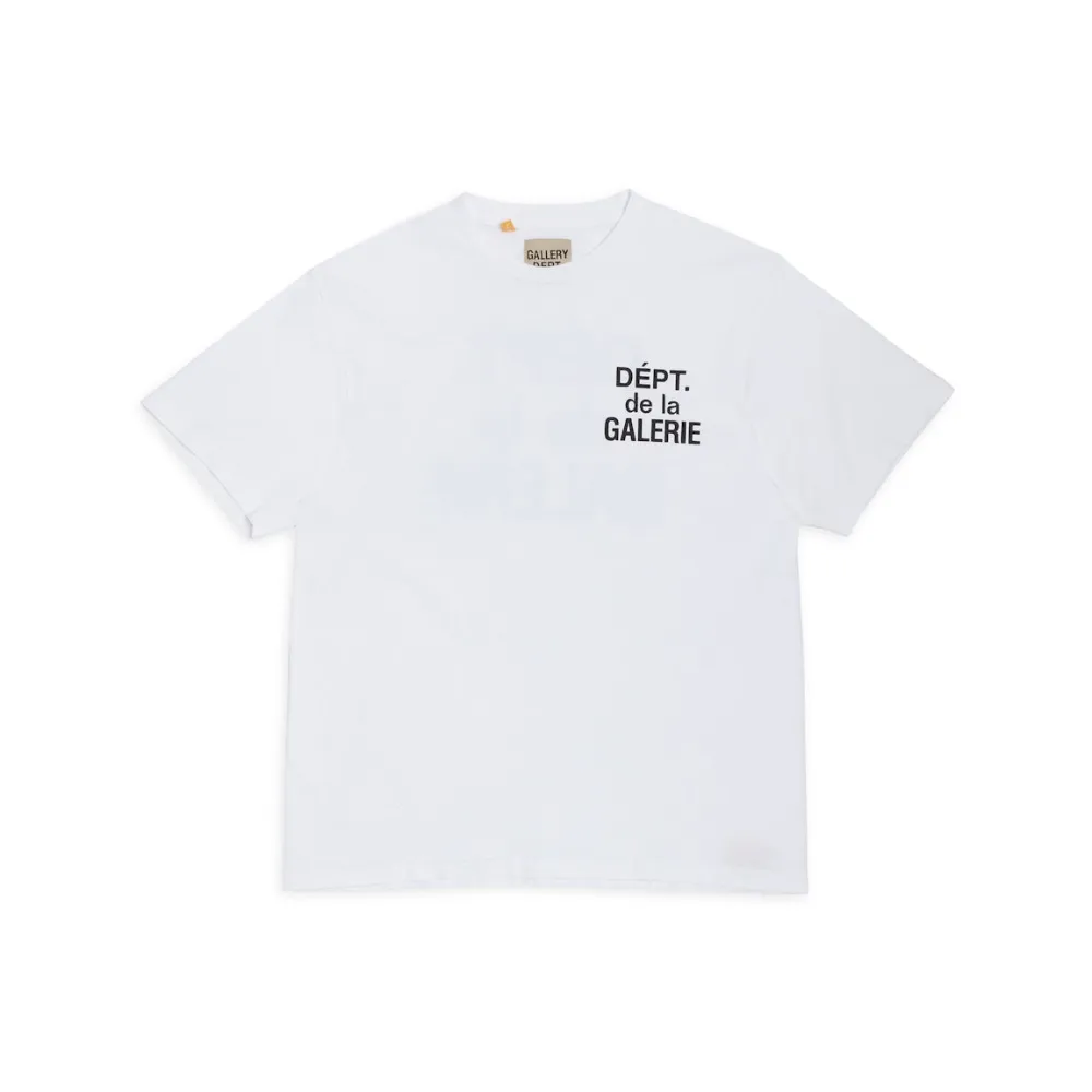 Gallery Dept. French T-shirt White Black