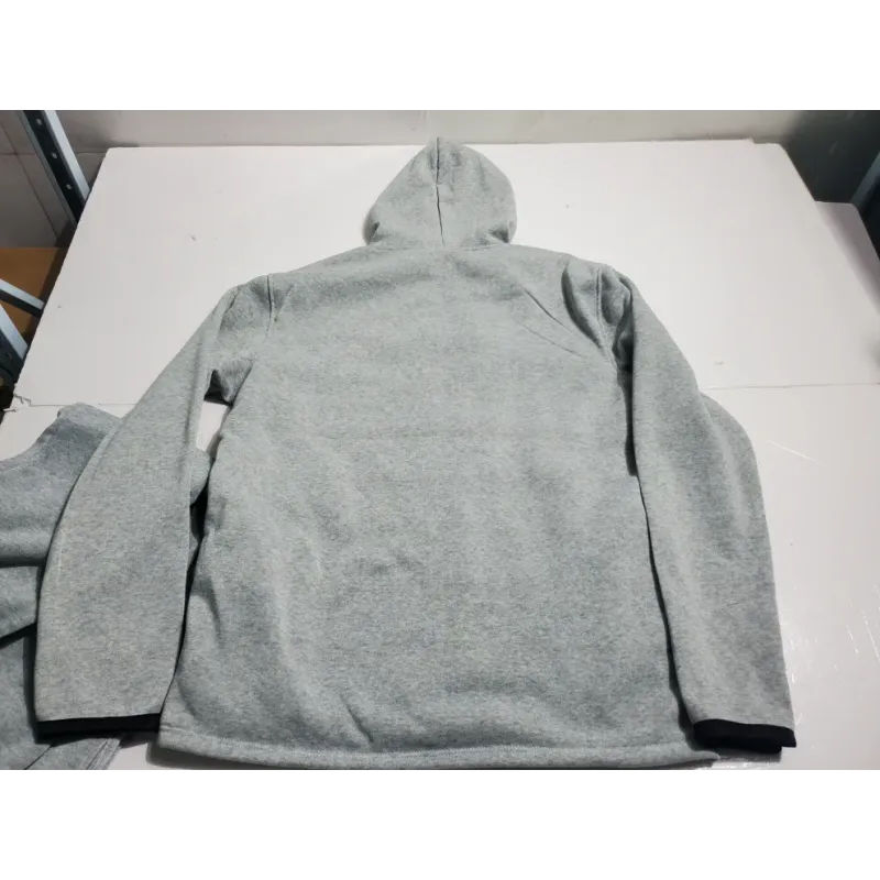 Nike Sportswear Tech Fleece Full-Zip Hoodie & Joggers Set Dark Heather Grey/Black