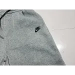 Nike Sportswear Tech Fleece Full-Zip Hoodie & Joggers Set Dark Heather Grey/Black