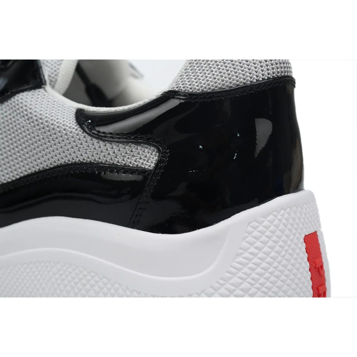 Prada America's Cup Sneaker Black Grey