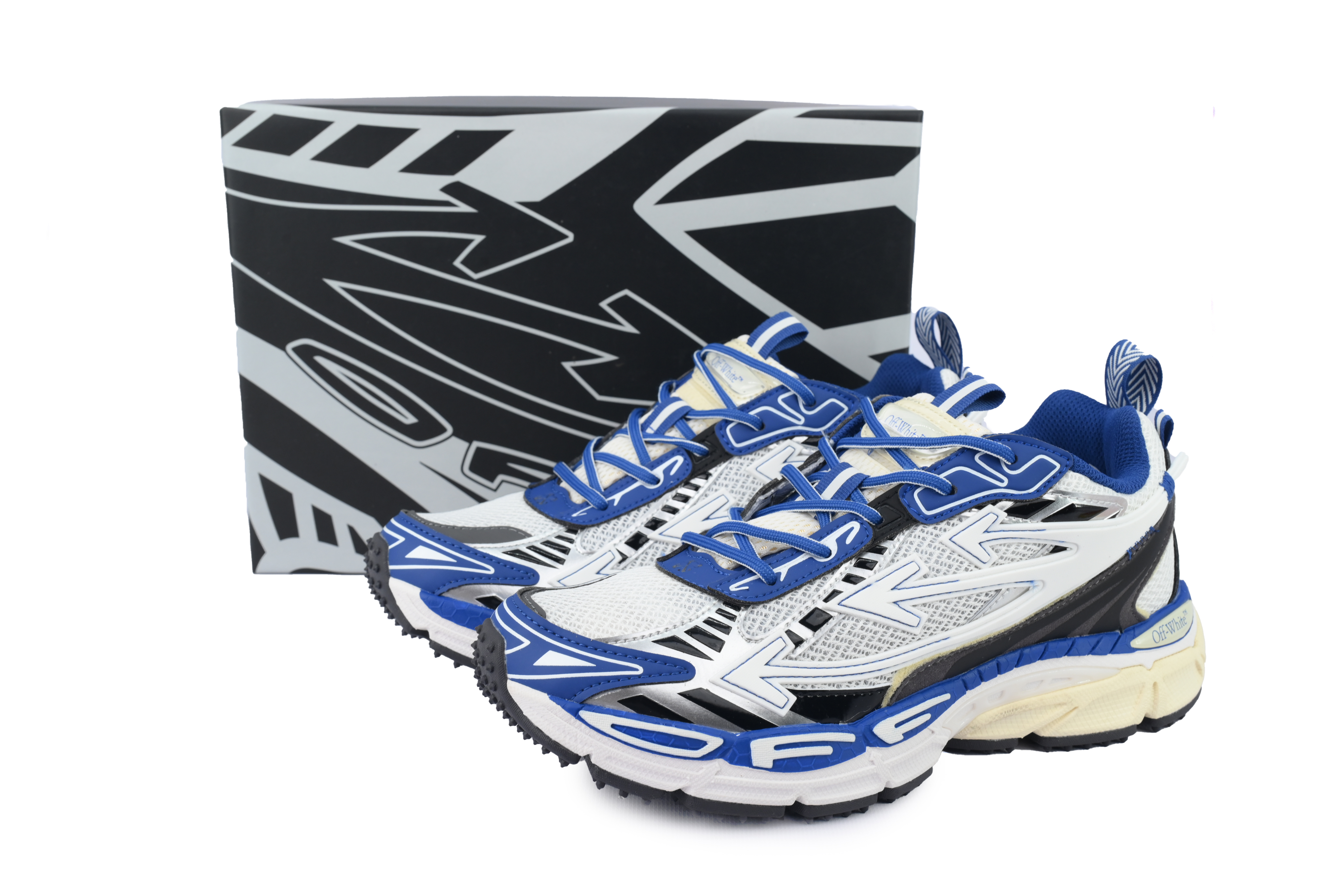 OFF-WHITE Out Of Office Blue White OMIA295F24 FAB00 10145