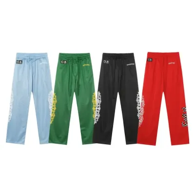 Chrome Hearts Floral Nylon Mesh Trackpants  01