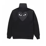 Comme des Garcons PLAY Zip Up Sweatshirt