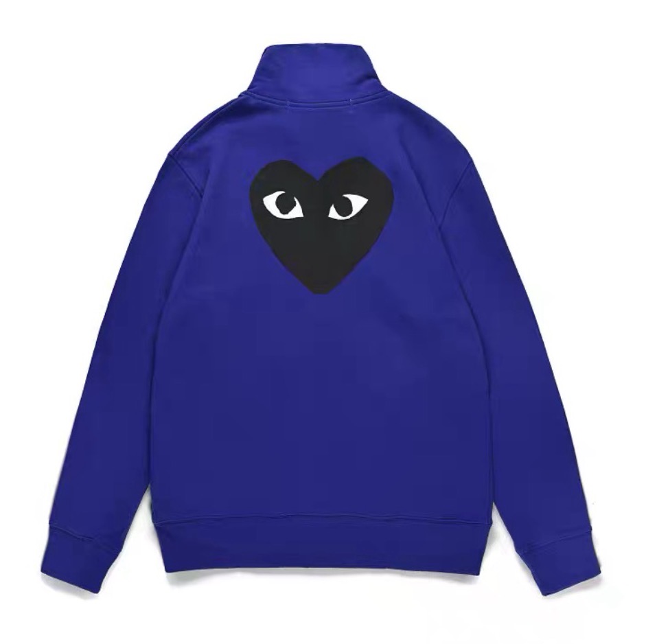 Comme des Garcons PLAY Zip Up Sweatshirt