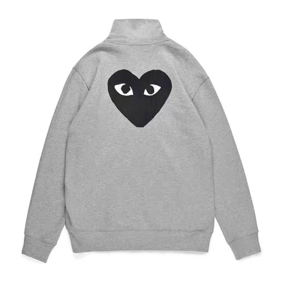 Comme des Garcons PLAY Zip Up Sweatshirt