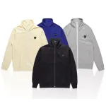Comme des Garcons PLAY Zip Up Sweatshirt