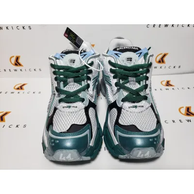 Balenciaga Runner White Green Blue 772767 W3RMU 9034 02