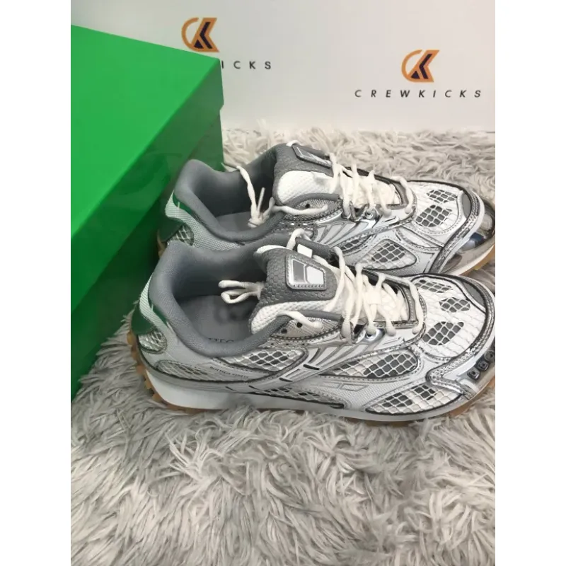 Bottega Veneta Orbit White Silver 741357V2X401425