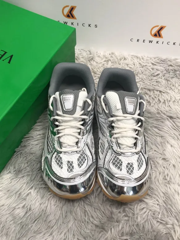 Bottega Veneta Orbit White Silver 741357V2X401425