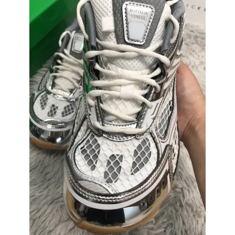 Bottega Veneta Orbit White Silver 741357V2X401425