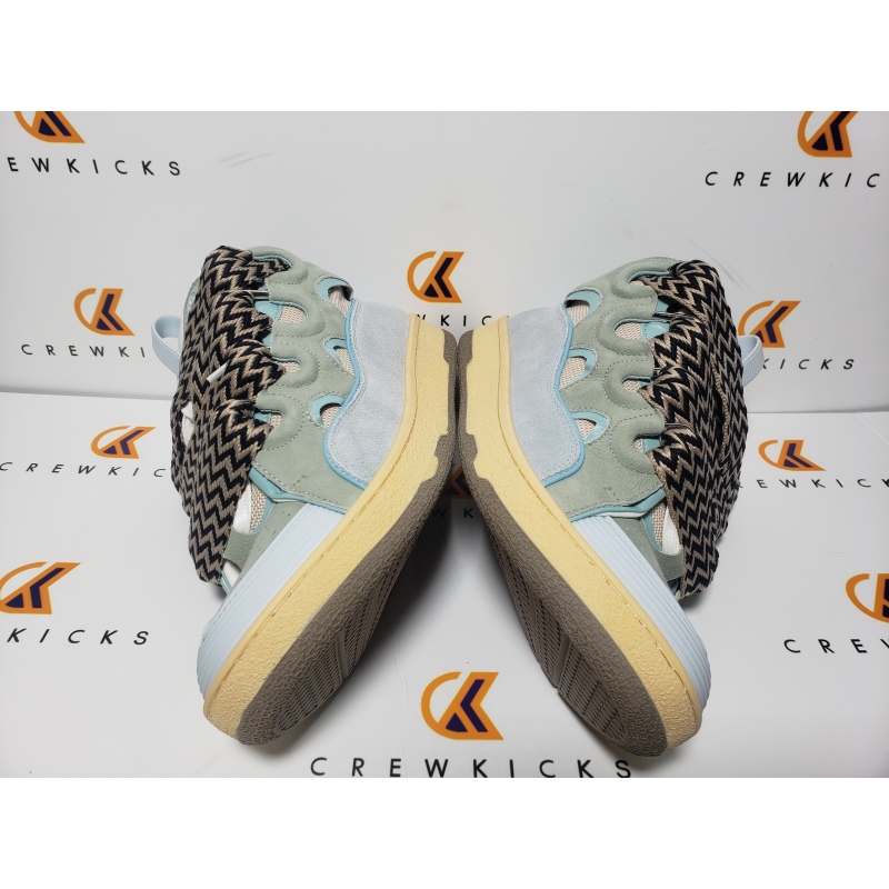 Lanvin Leather Curb Light Blue Gum